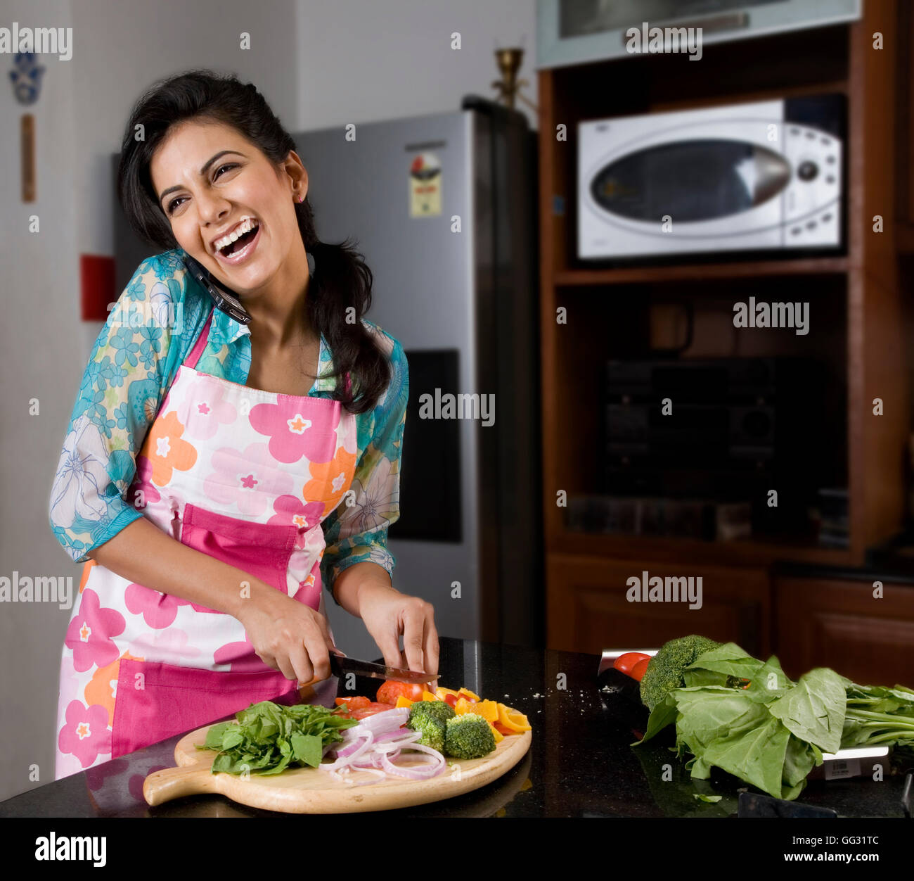 A housewife Stock Photo