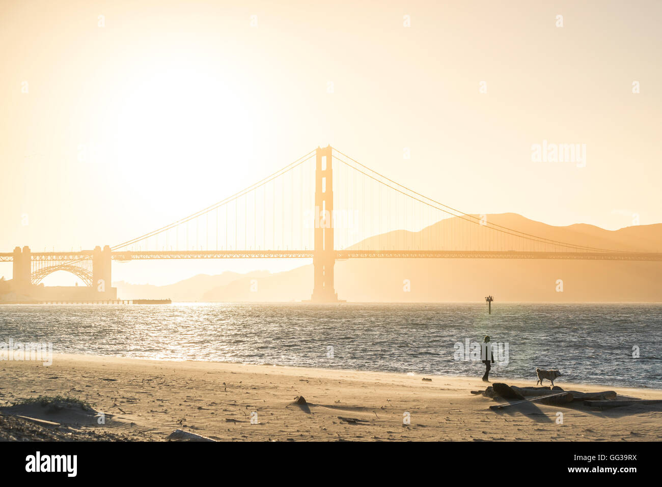 Golden Gate Bridge, San Francisco, USA Stock Photo