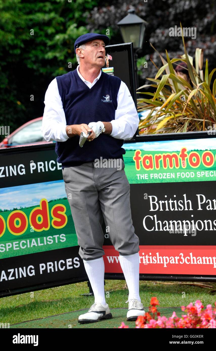 Len Goodman  Farmfoods British Par 3 Championship .Nailcote Hall, Nailcote Lane, Berkswell, Warwickshire Stock Photo