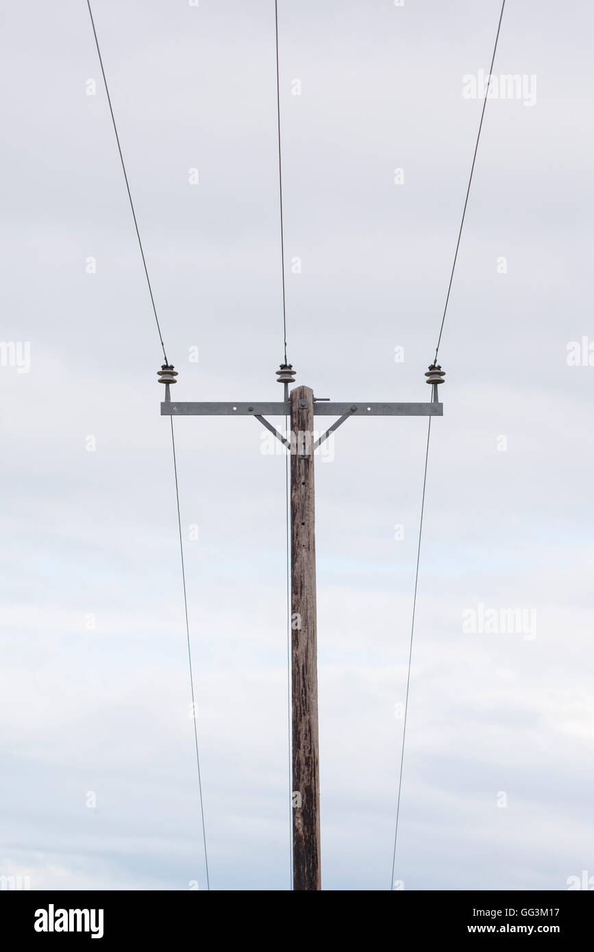 Wood pylon hires stock photography and images Alamy