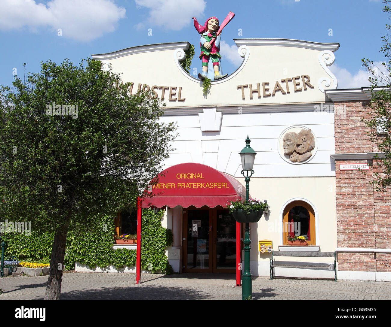 Puppet Theatre at the famous Prater Amusement Park in Vienna Stock Photo Alamy