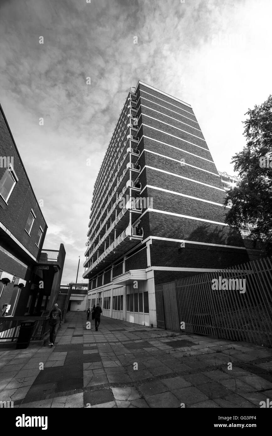 Council Housing Block Northampton Town Centre Stock Photo Alamy   Council Housing Block Northampton Town Centre GG3PF4 