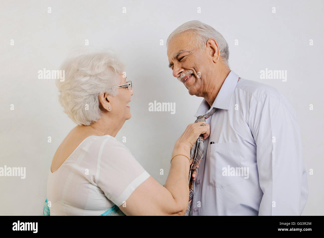 An old couple Stock Photo