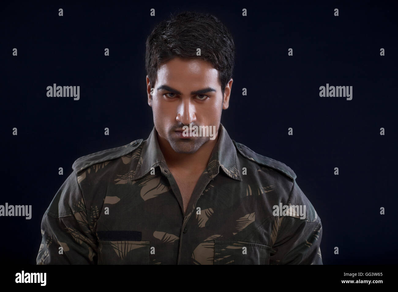 Angry soldier hi-res stock photography and images - Alamy