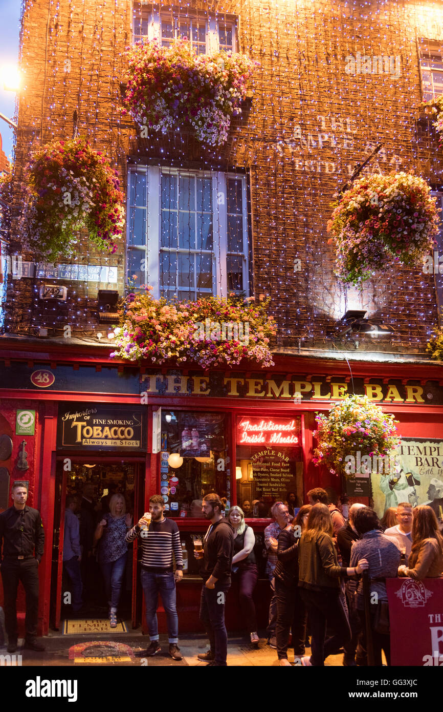 Temple Bar, Dublin, Ireland Stock Photo Alamy