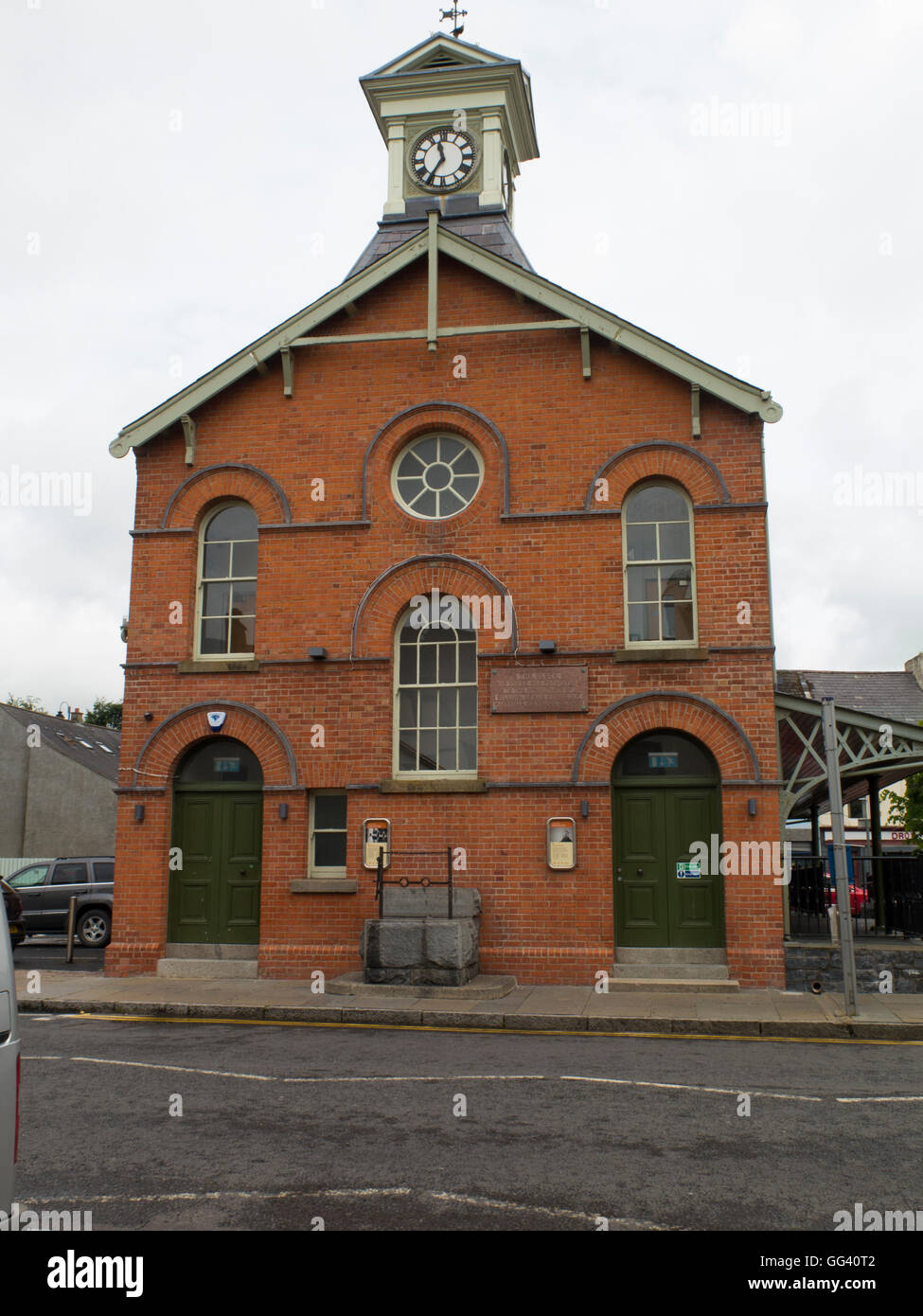 Town hall dromore county down northern ireland stock photo alamy
