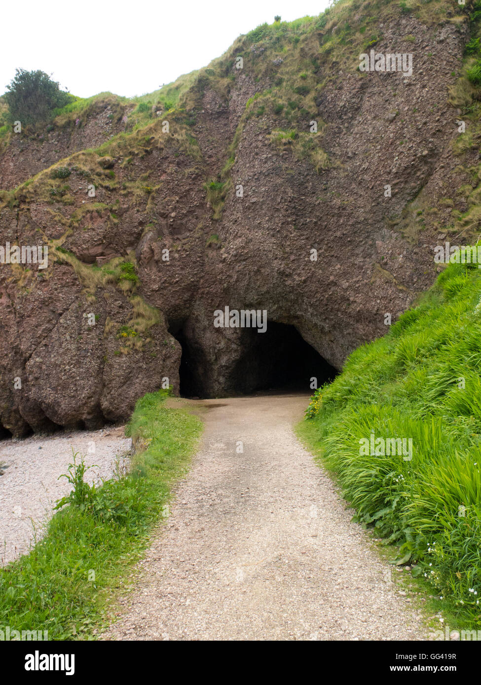 Cushendun Caves Balleymoney Northern Ireland Stock Photo Alamy
