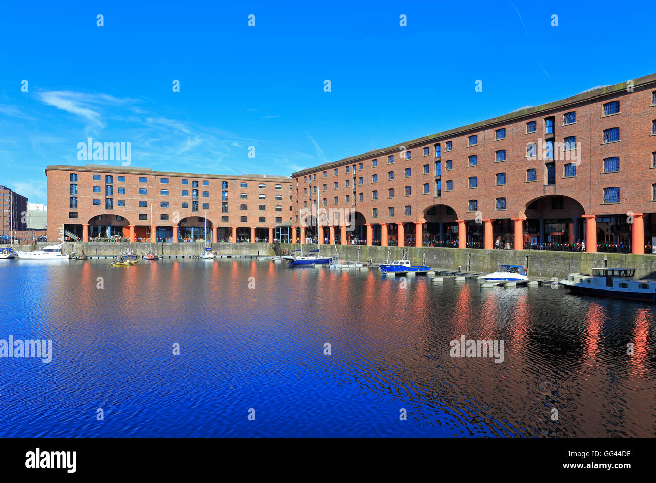 Albert Dock, Liverpool, Merseyside, England, UK. Stock Photo