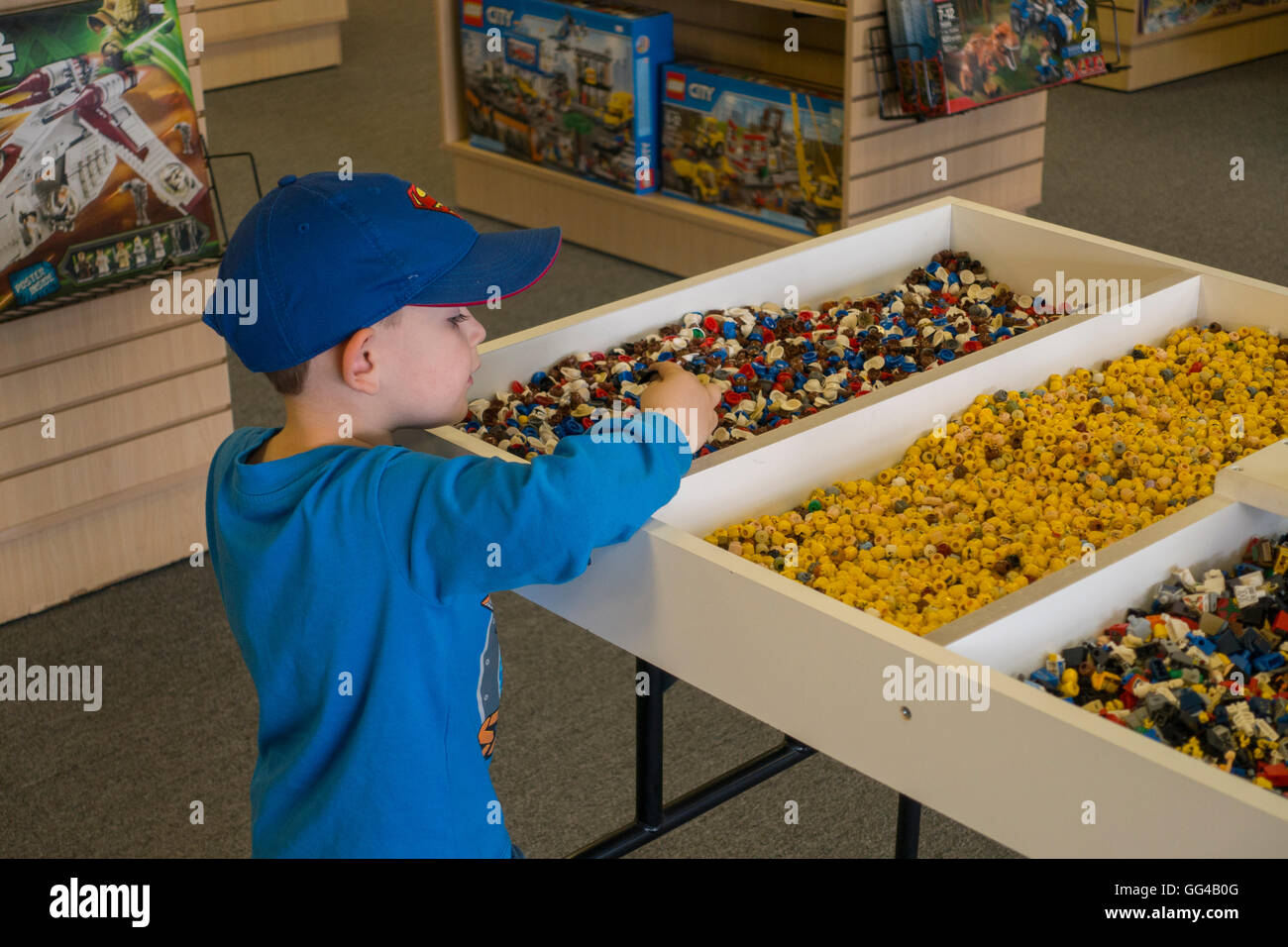 bricks and minifigs store