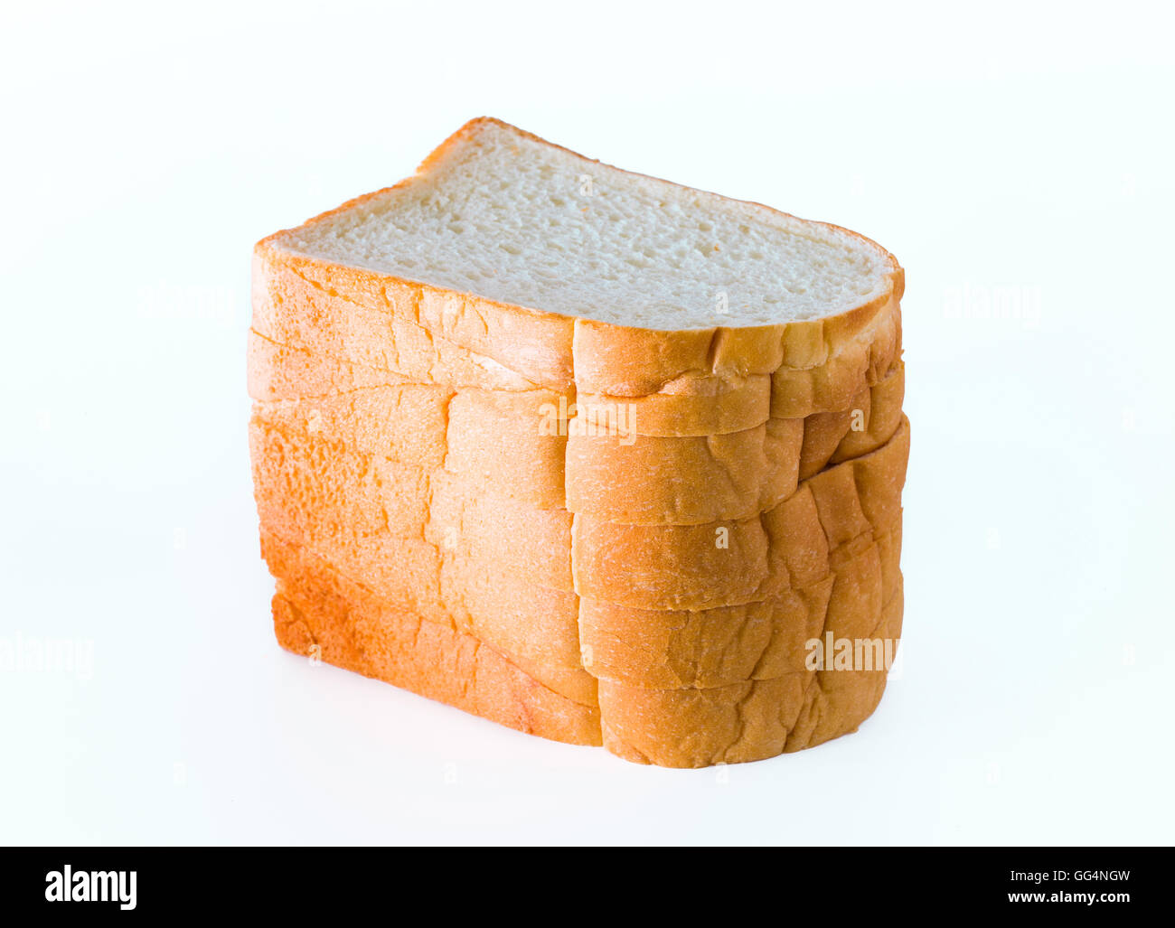 slice of bread isolated white background Stock Photo - Alamy