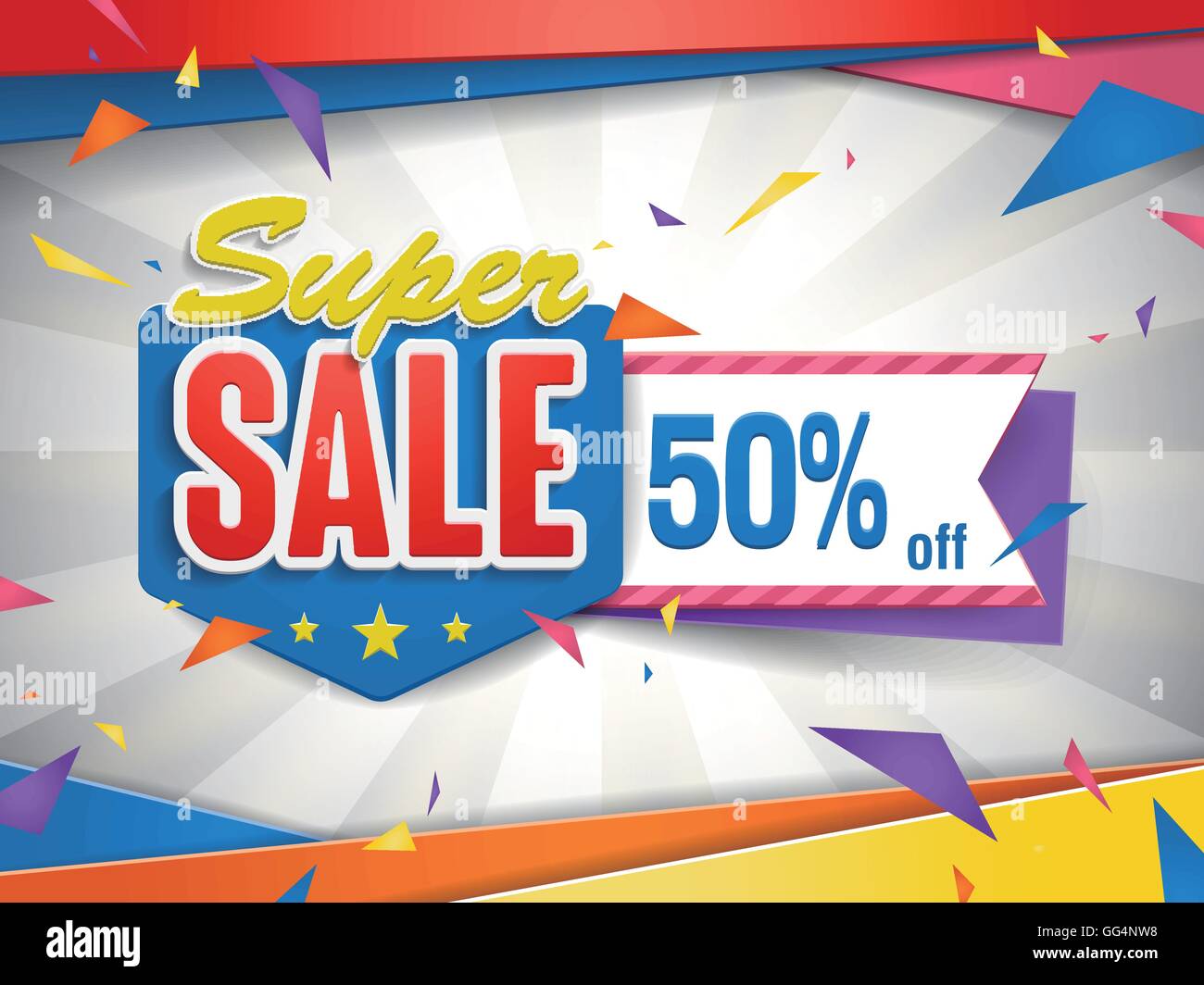 Sale poster design Stock Vector Images - Alamy