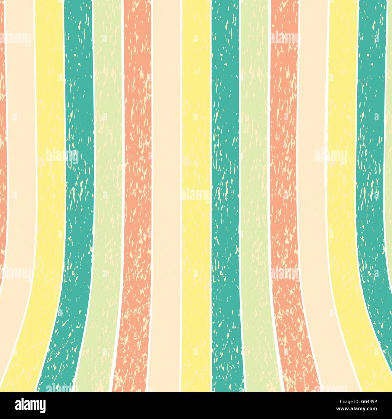 Old pastel wooden curve board, stock vector Stock Vector