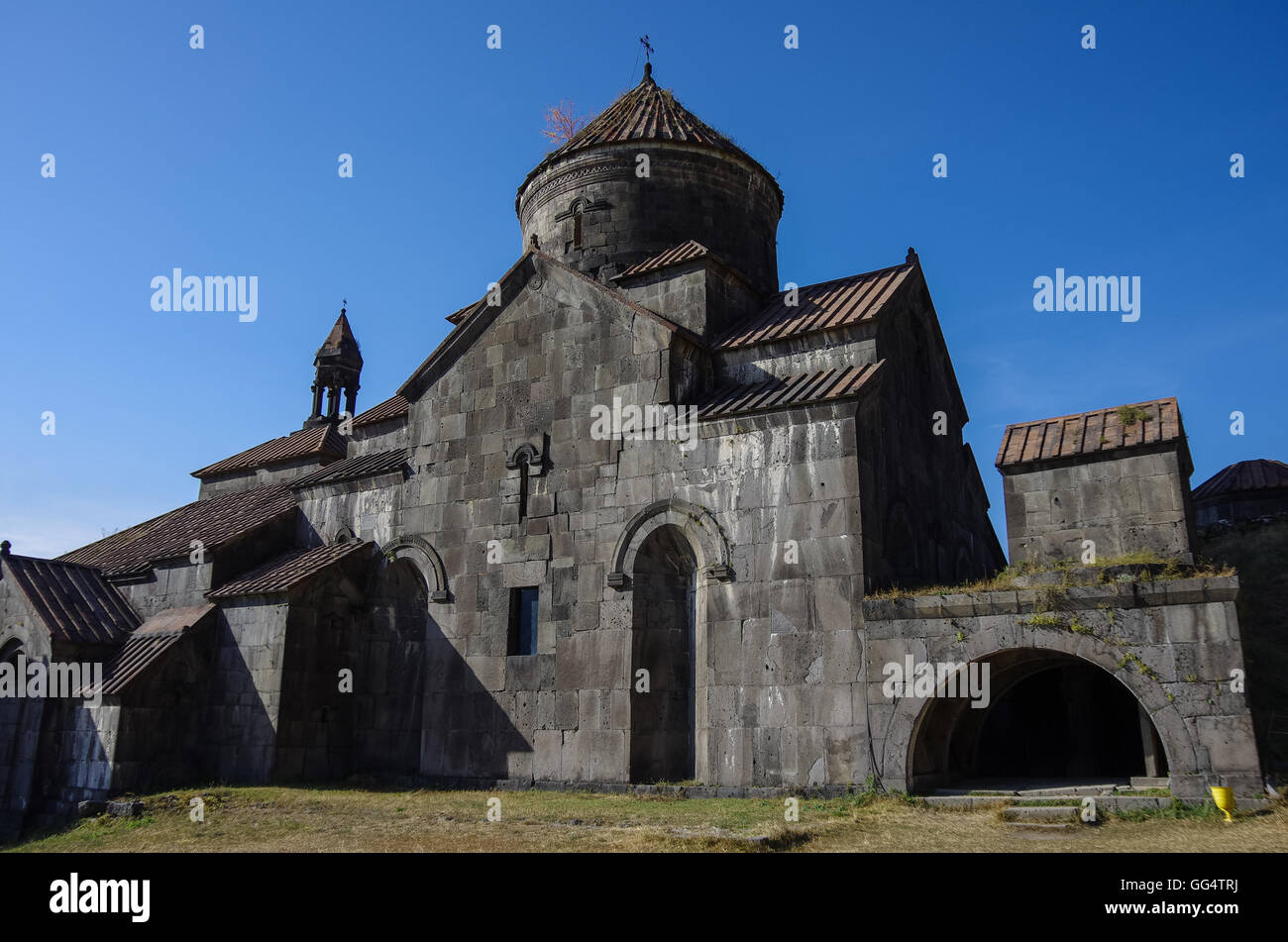 Haghpatavank (Haghpat Monastery), a medieval Armenian monastery complex in Haghpat, Armenia. It's a UNESCO World Heritage site Stock Photo