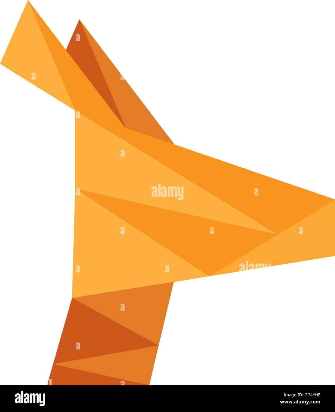 fly silhouette low poly icon Stock Vector Image & Art - Alamy