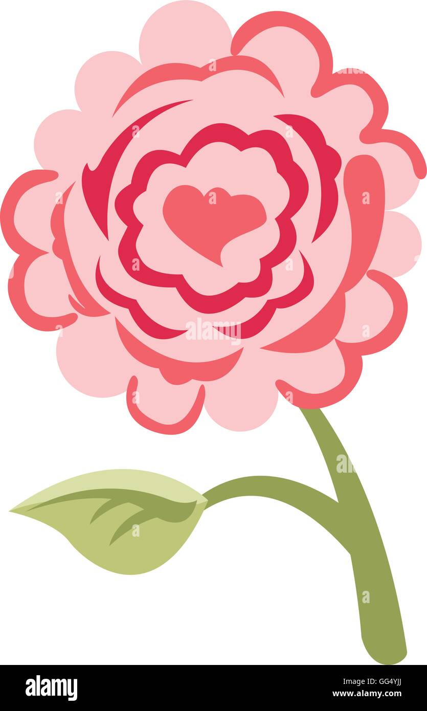 flower floral nature icon Stock Vector Image & Art - Alamy