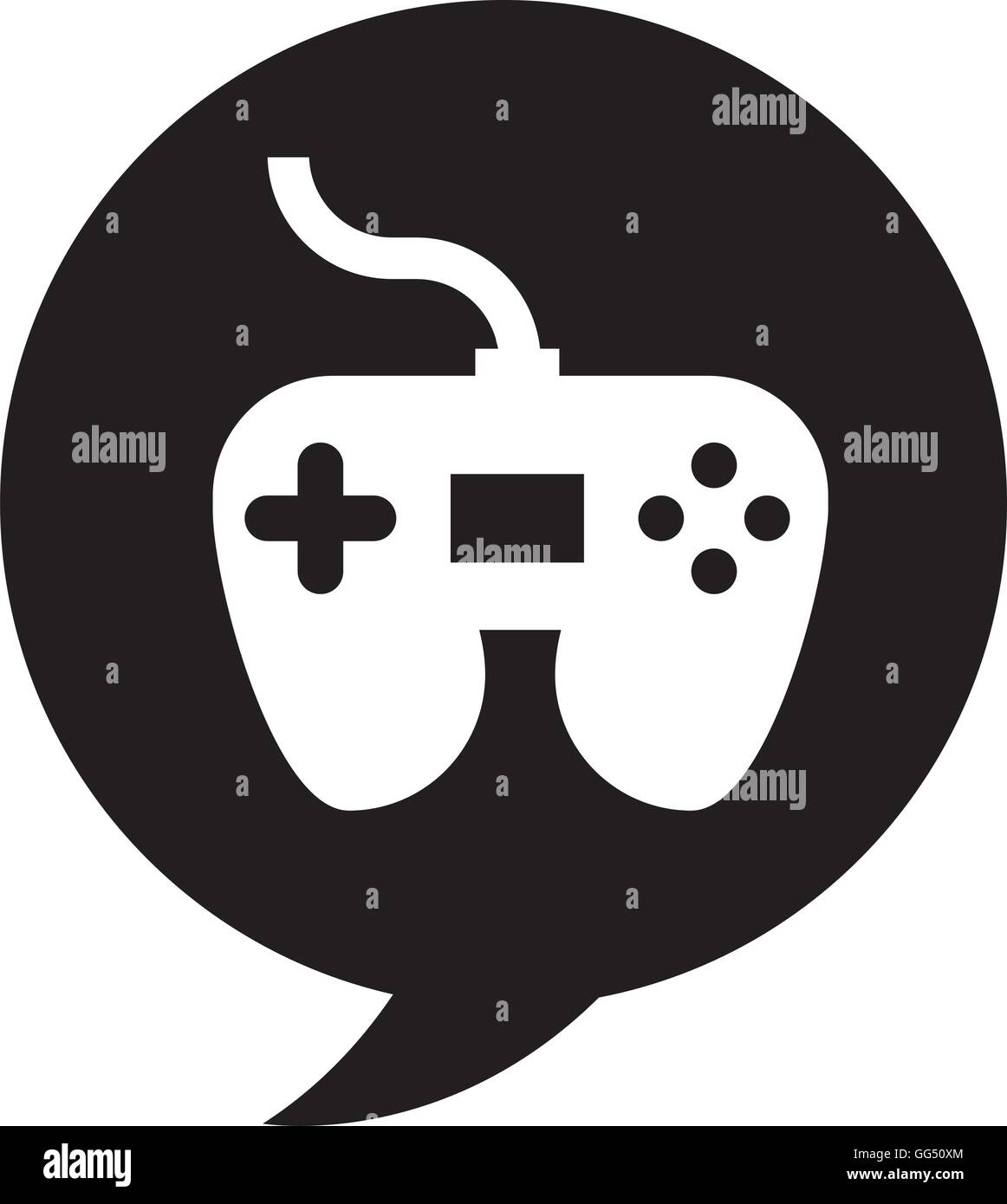 control game isolated icon Stock Vector Image & Art - Alamy