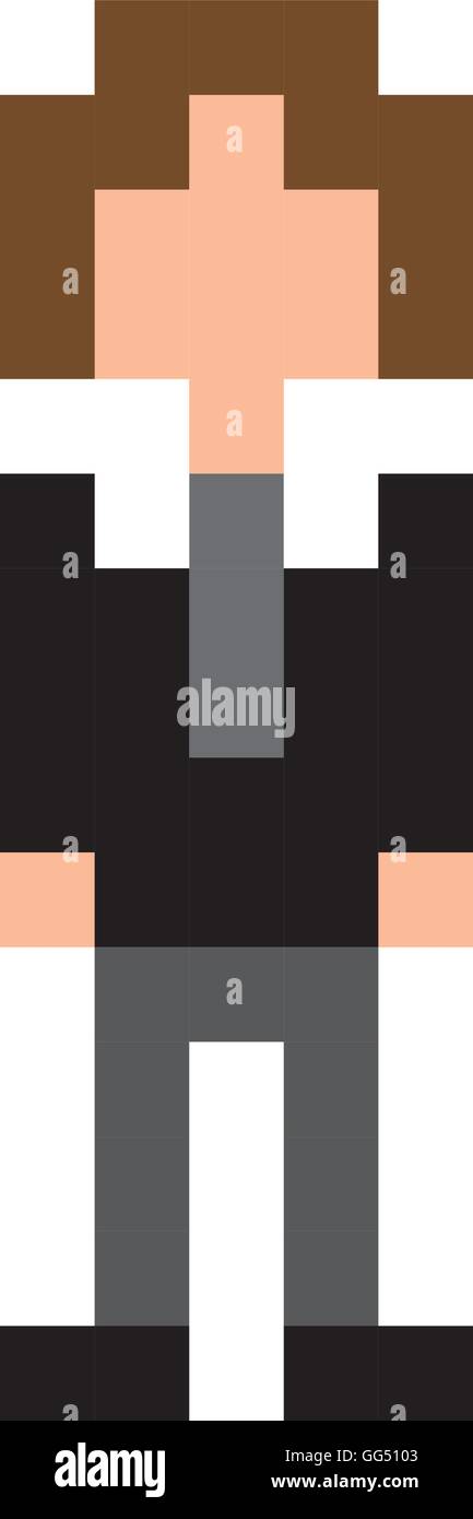 Avatar player pixel icon hi-res stock photography and images - Alamy