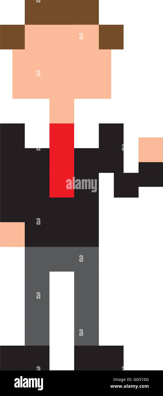 Avatar player pixel icon hi-res stock photography and images - Alamy