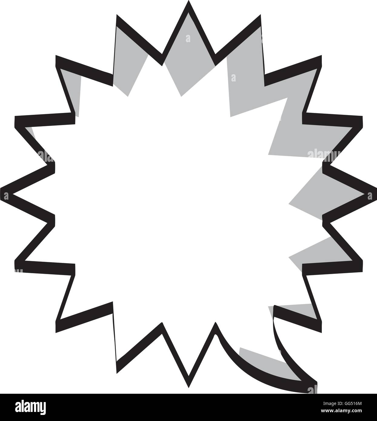 speech bubble monochrome message icon Stock Vector Image & Art - Alamy