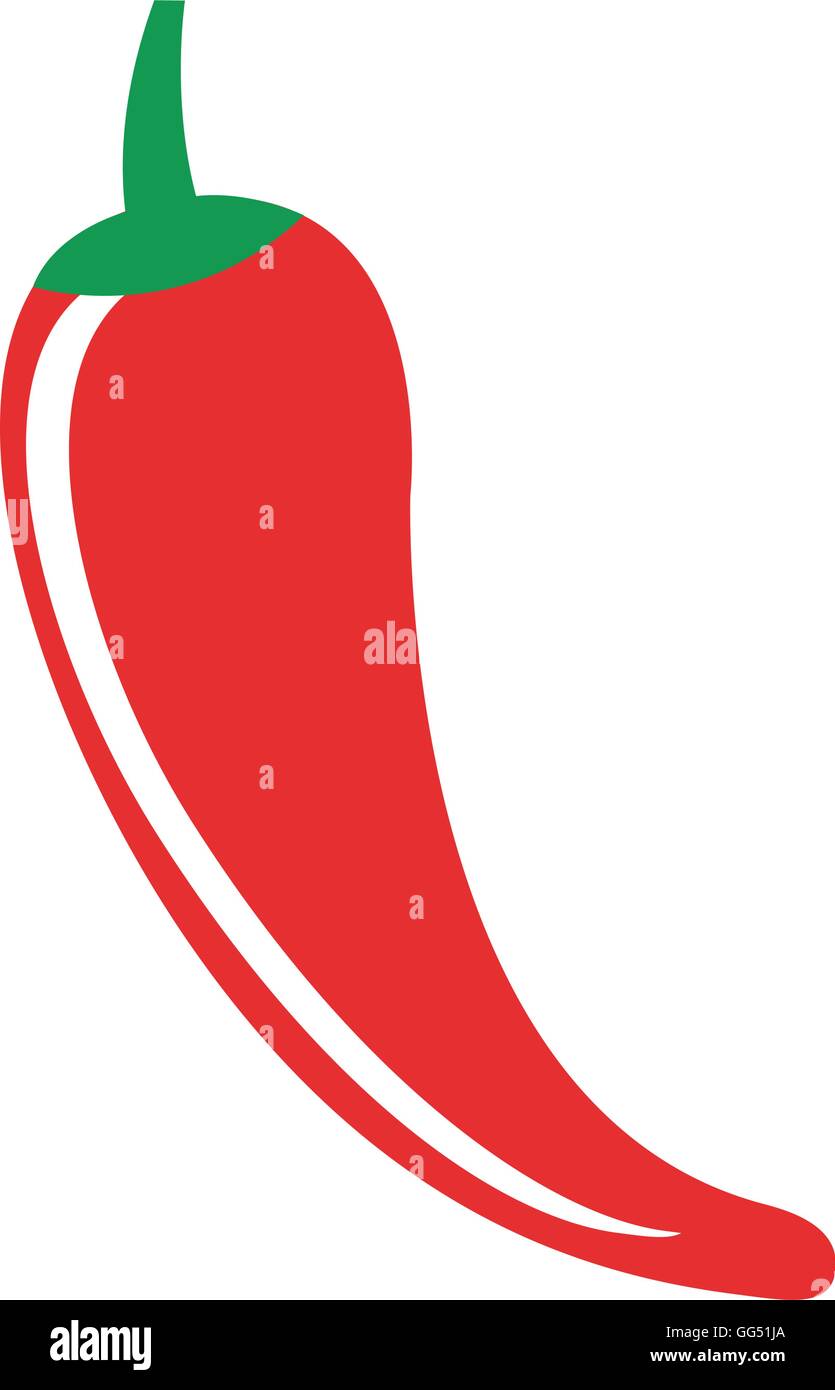 chili pepper vegetable icon Stock Vector Image & Art - Alamy