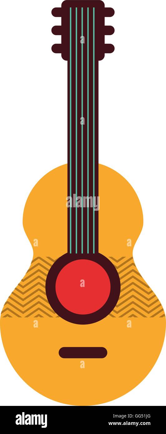 acoustic guitar isolated icon Stock Vector Image & Art - Alamy