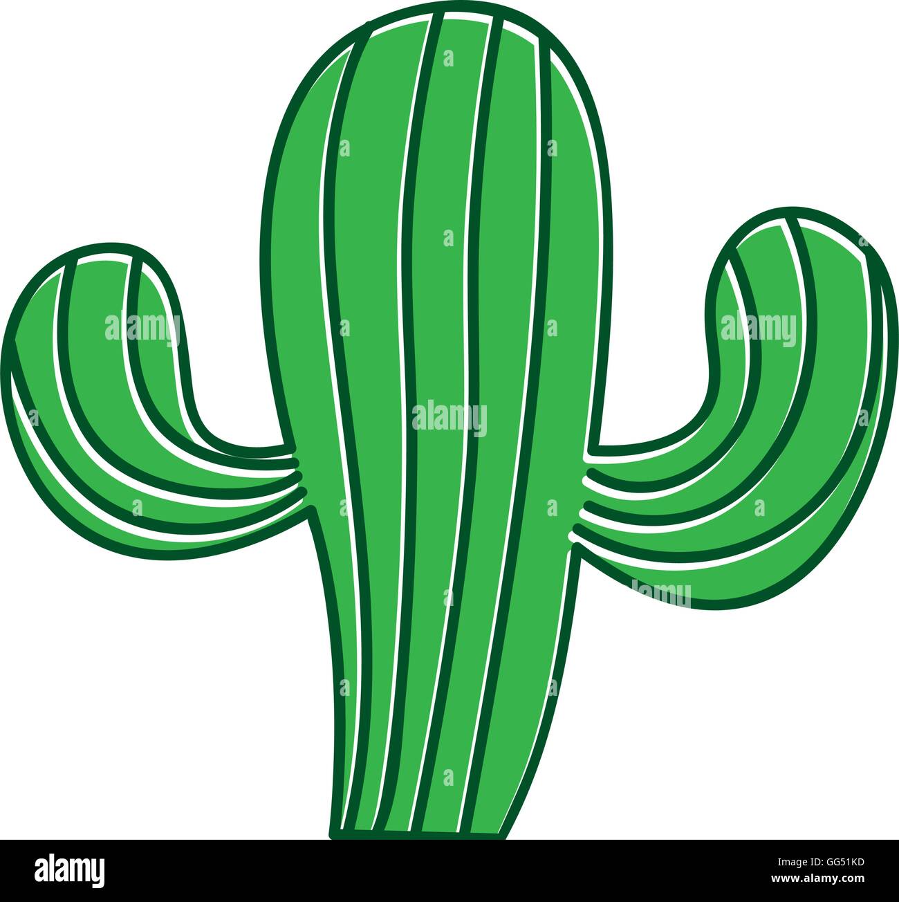 cactus plant nature icon Stock Vector Image & Art - Alamy
