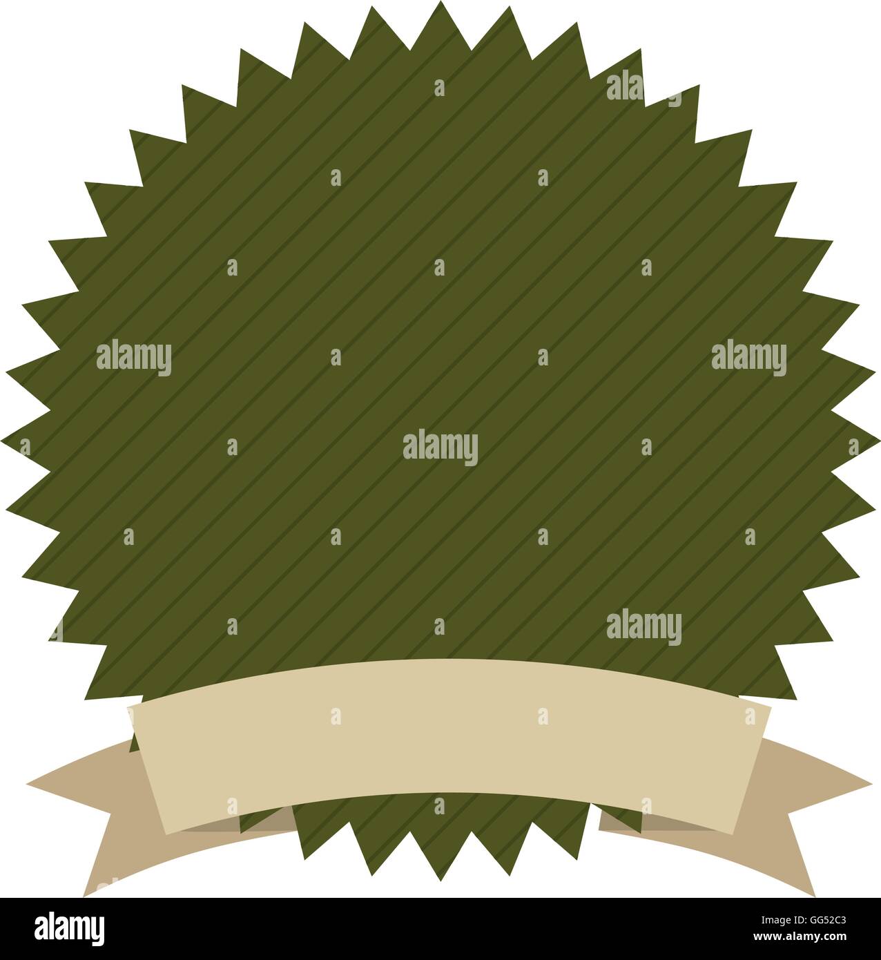 frame ribbon green icon Stock Vector Image & Art - Alamy