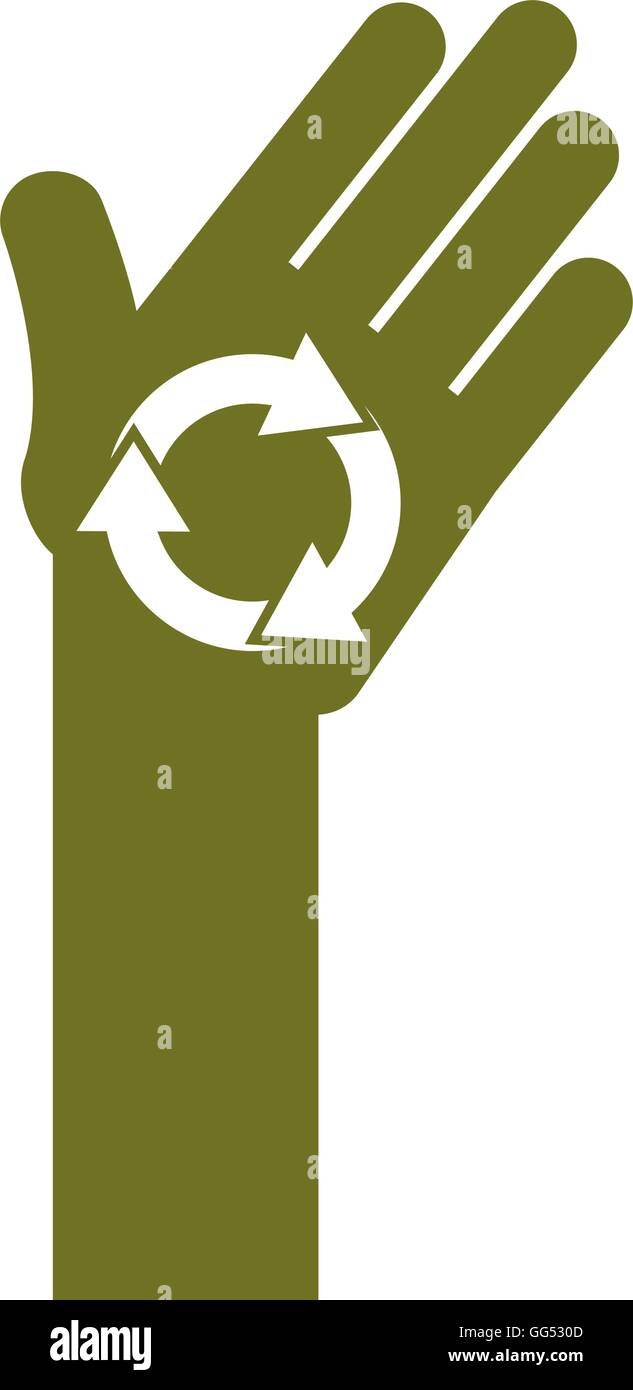 arrows recycle symbol icon Stock Vector Image & Art - Alamy