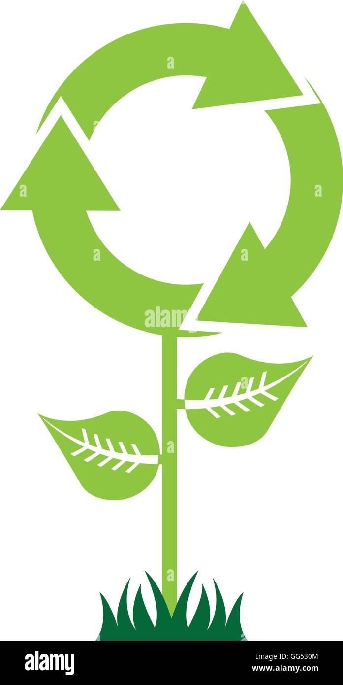 arrows recycle symbol icon Stock Vector Image & Art - Alamy