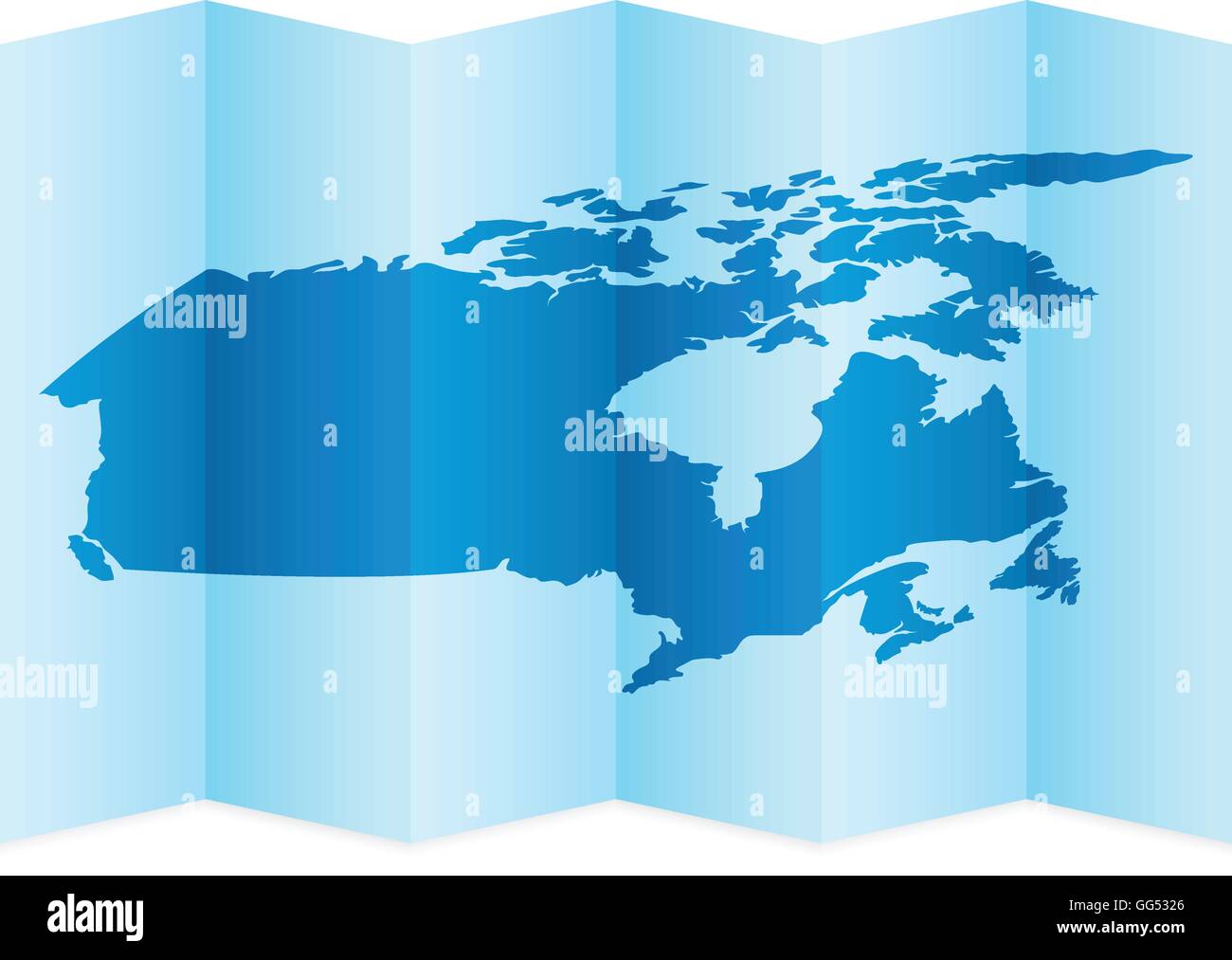 Canada map on a white background. Vector illustration Stock Vector ...