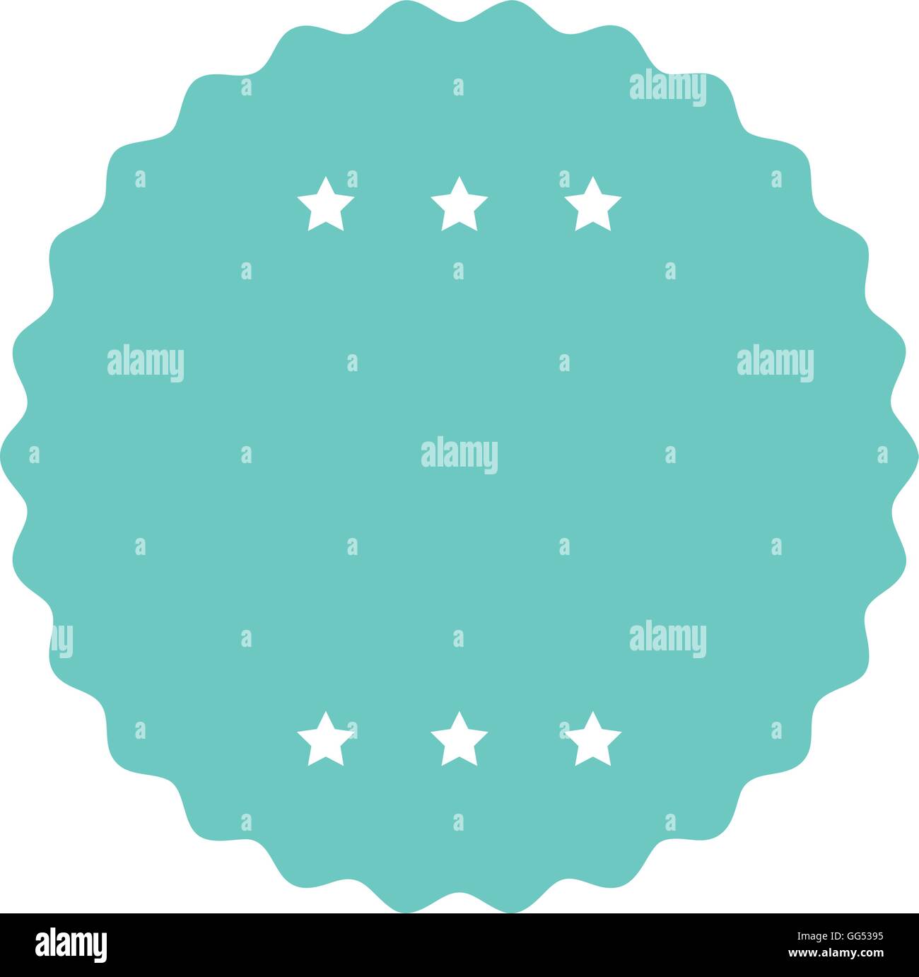circle seal frame icon Stock Vector Image & Art - Alamy