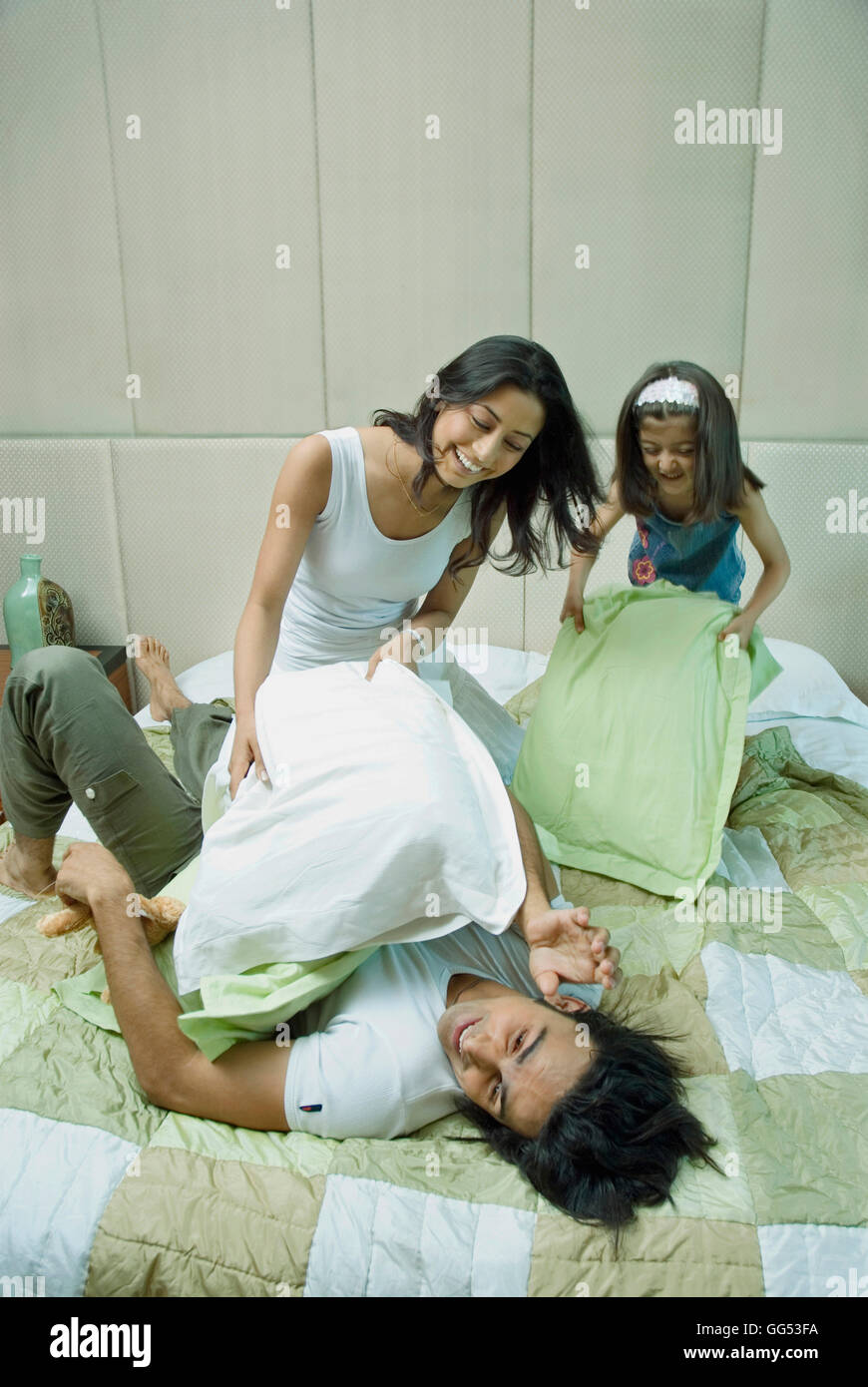 Family having fun Stock Photo - Alamy
