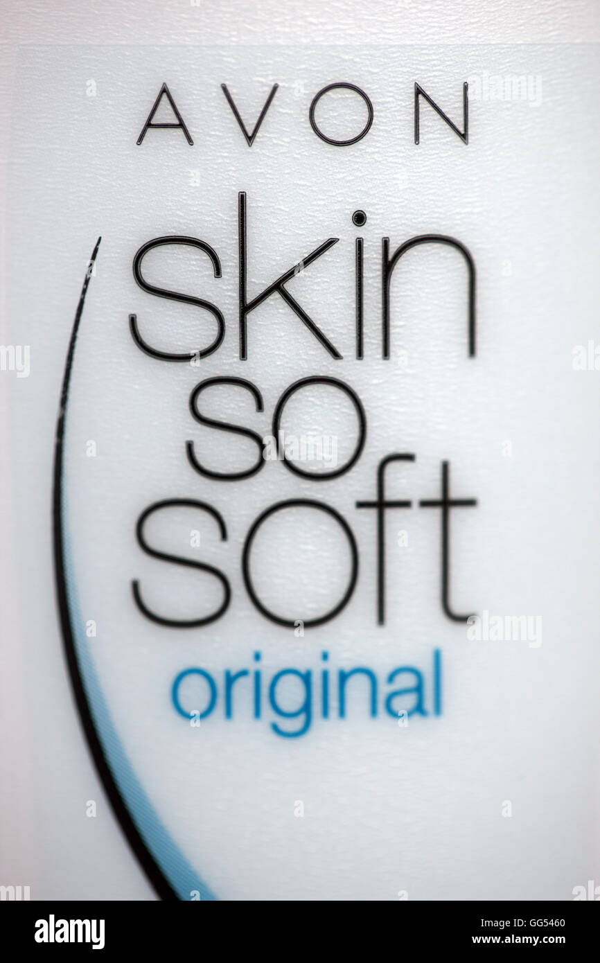 Avon Skin so Soft Stock Photo