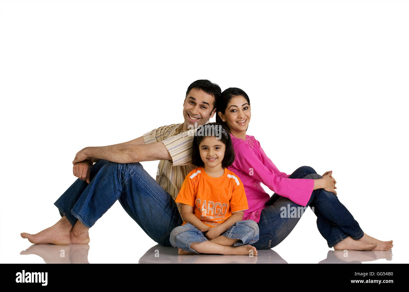 Portrait of a family Stock Photo - Alamy