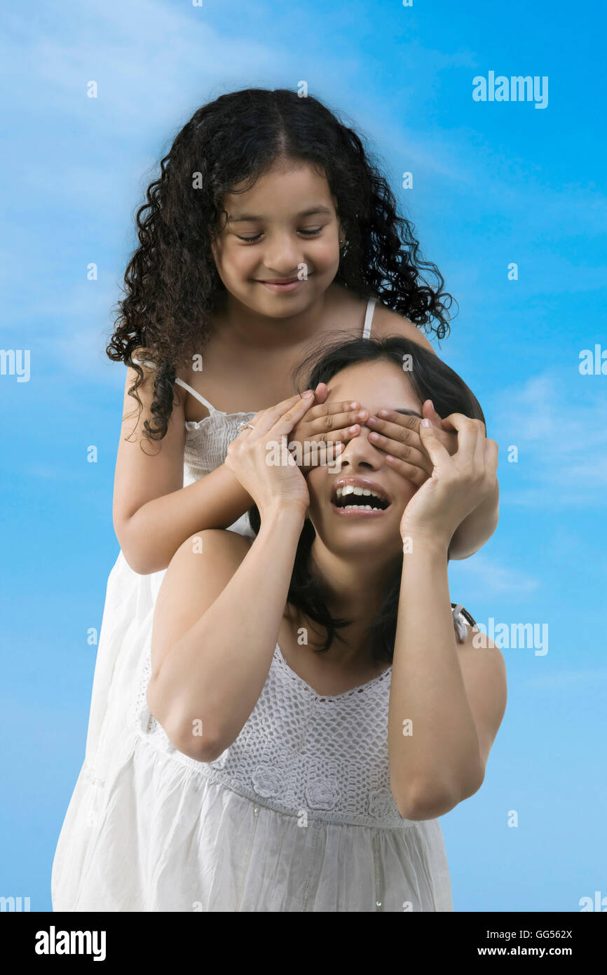 Mother and daughter having fun Stock Photo