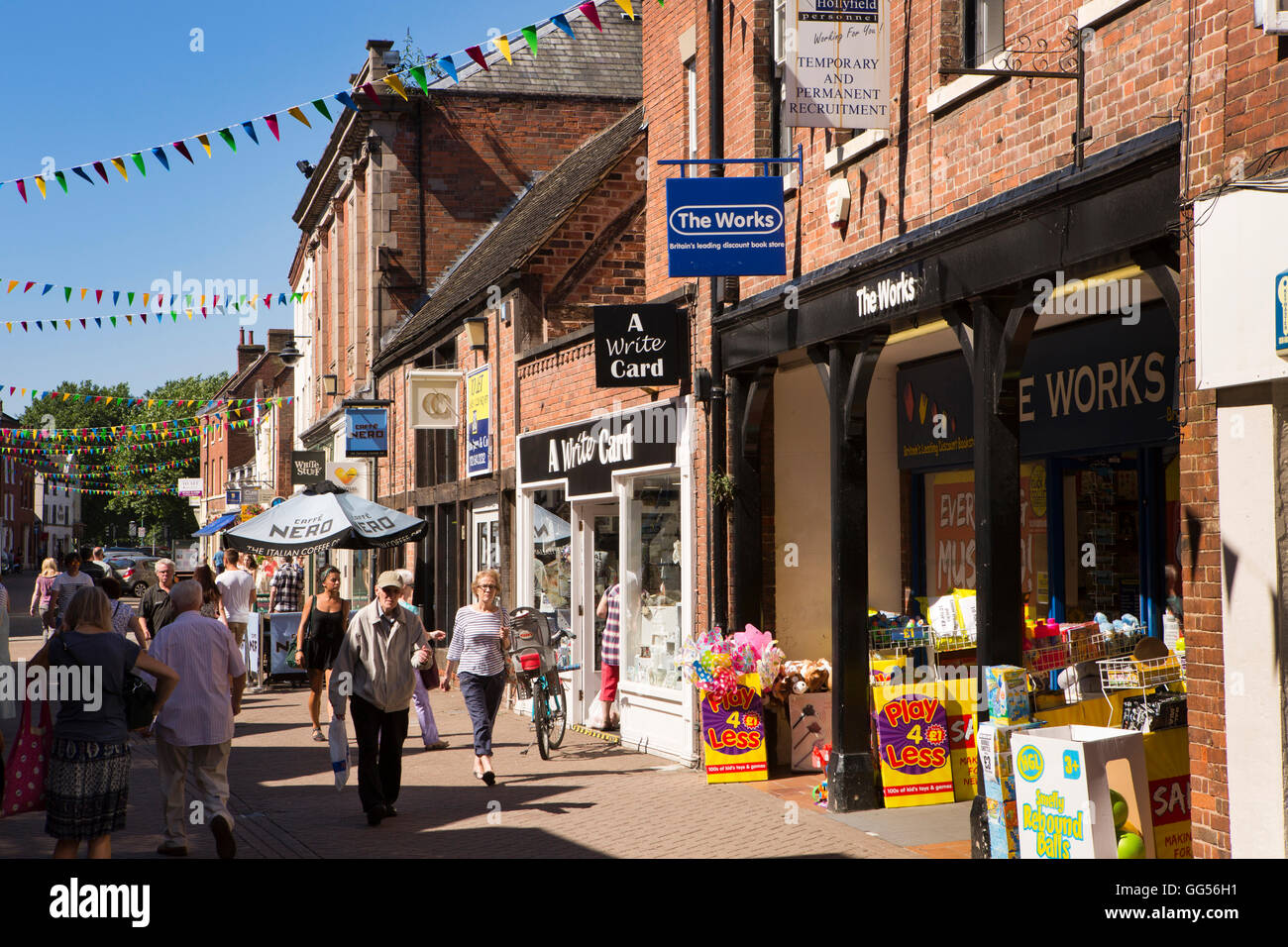Lichfield shops hi-res stock photography and images - Alamy