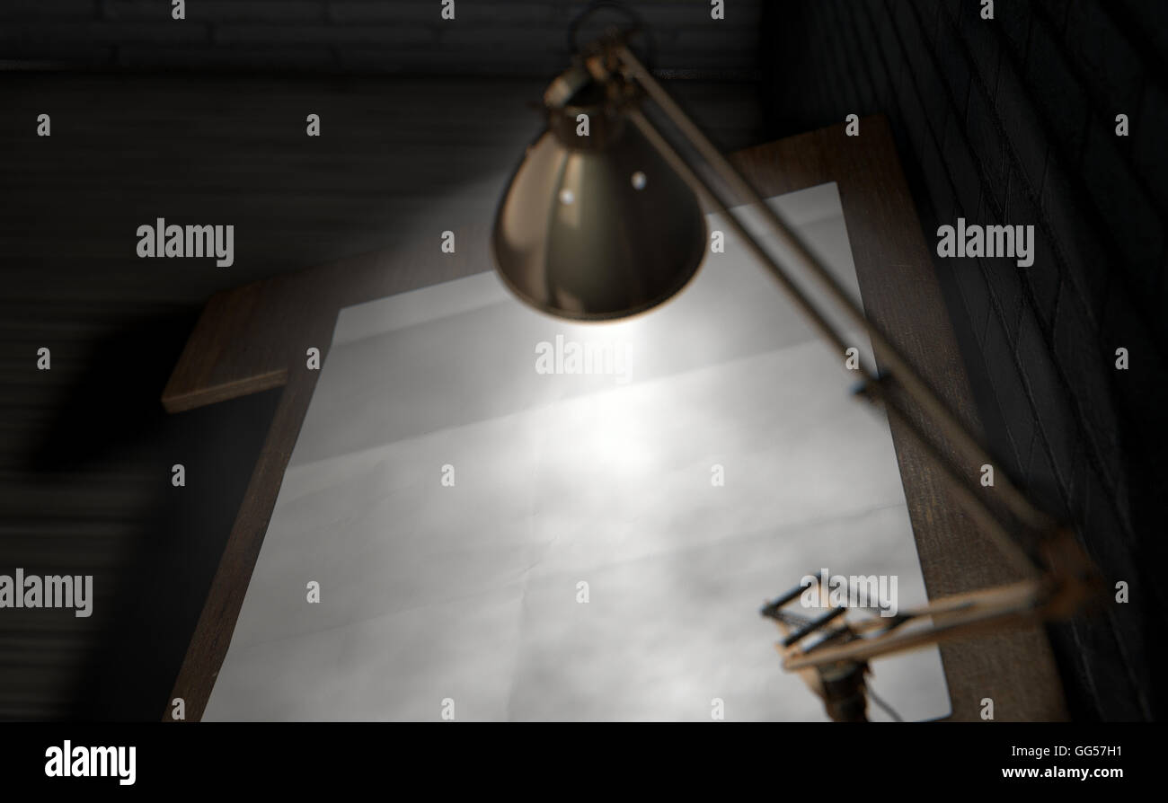 Design drawing table desk 3d hi-res stock photography and images - Alamy