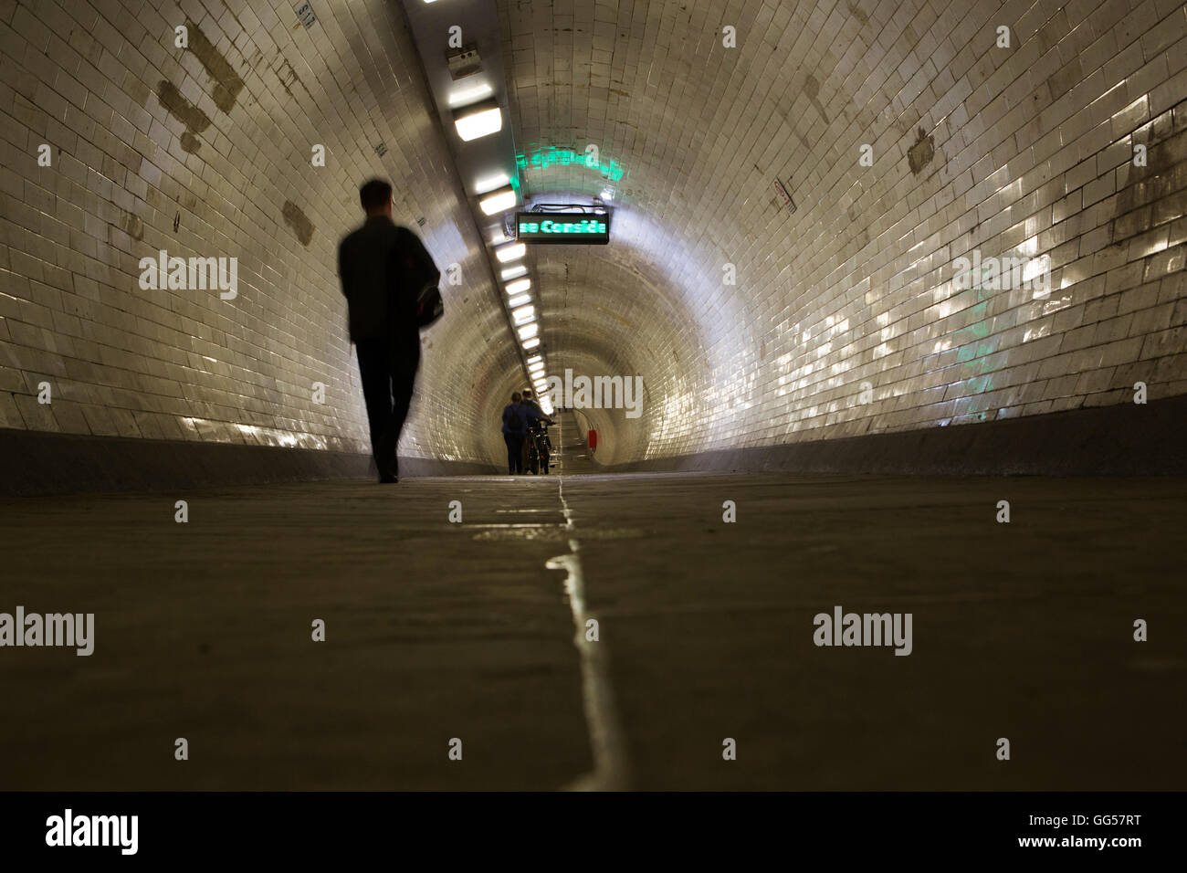 Tiled tunnel walkway hires stock photography and images Alamy