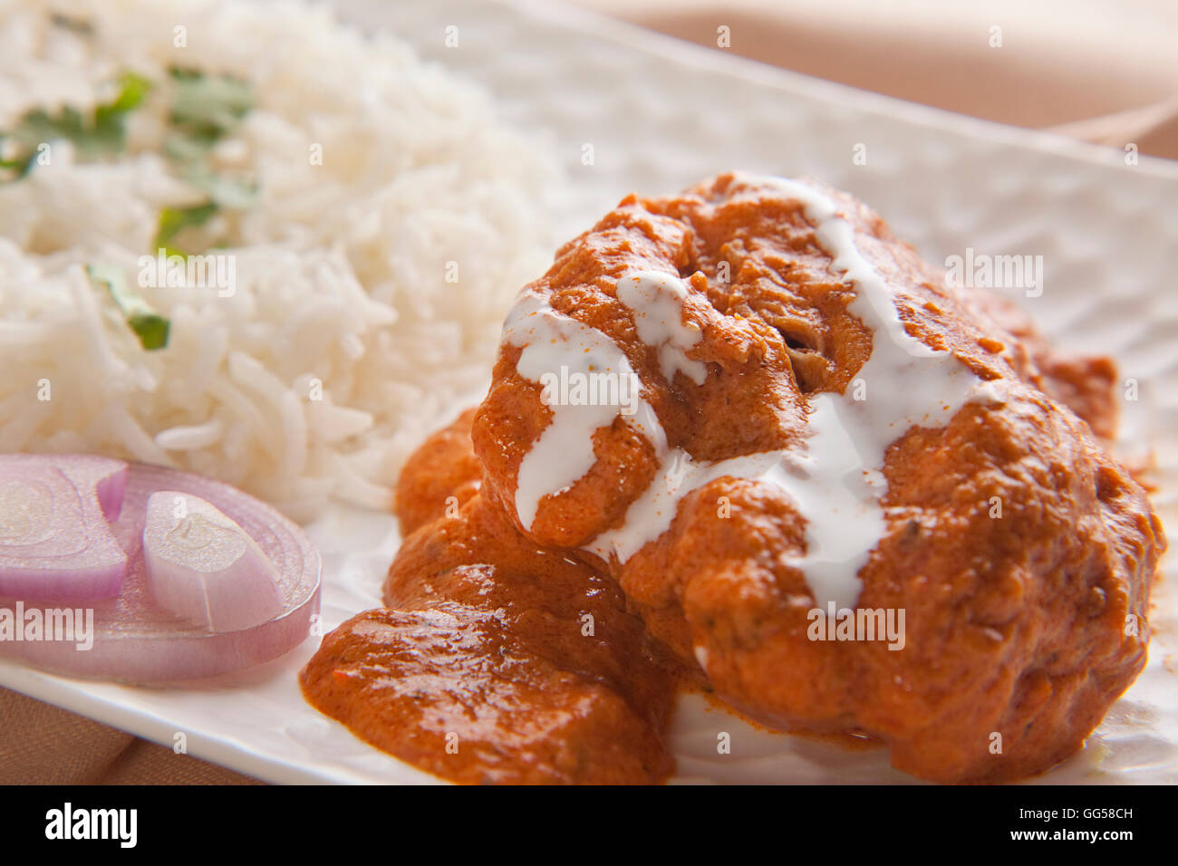 Butter chicken hires stock photography and images Alamy