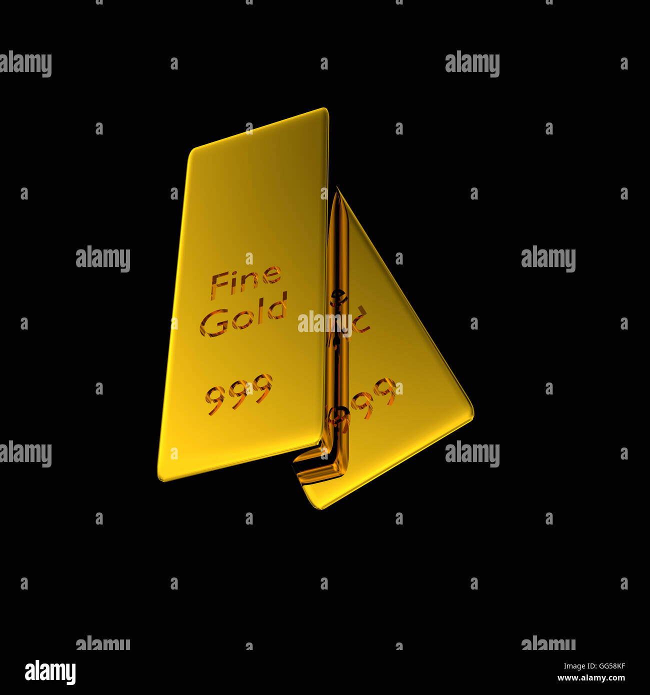 Stacked gold bars on hi-res stock photography and images - Alamy