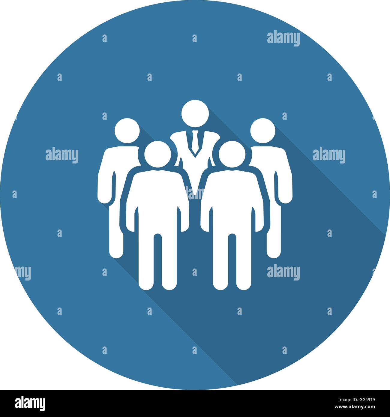 Group discussion in meeting Stock Vector Images - Alamy