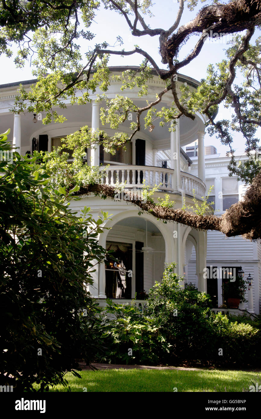 Early 1800s home on S Battery St. in Charleston, South Carolina, USA. Stock Photo