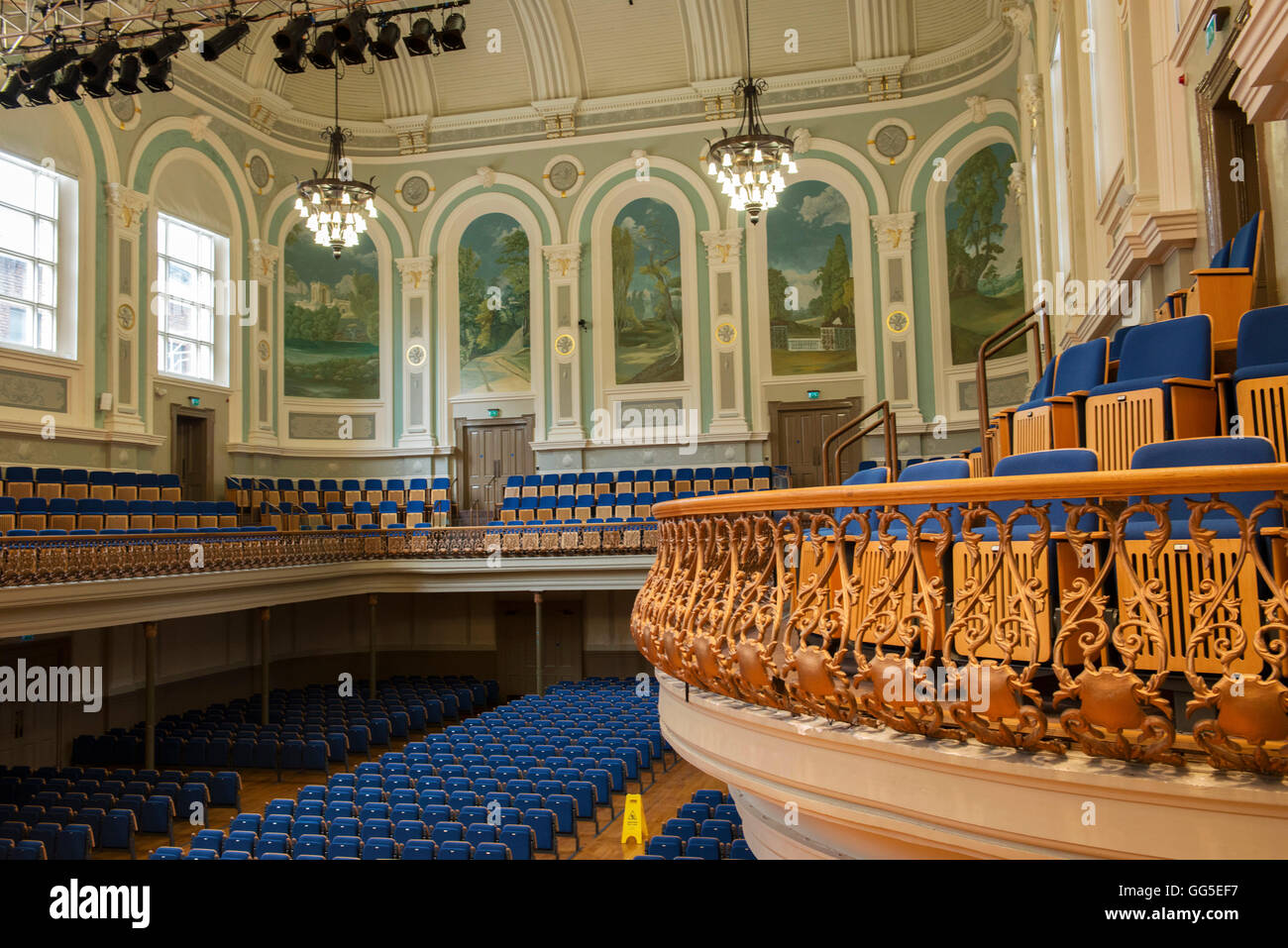 inside Ulster hall, Belfast Stock Photo Alamy