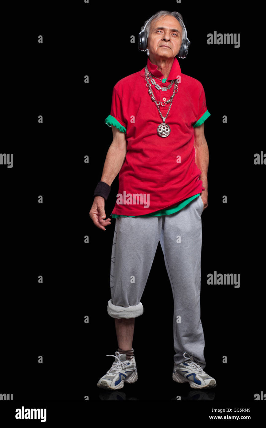 Old black man standing hi-res stock photography and images - Alamy