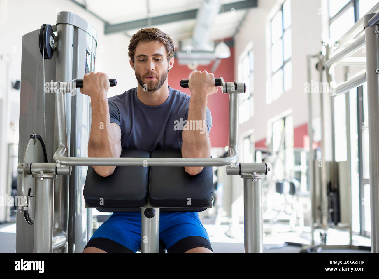 Active young man hi-res stock photography and images - Alamy