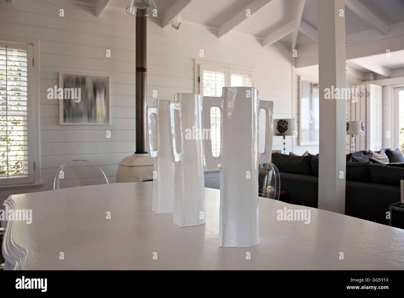 Interior of modern living room Stock Photo