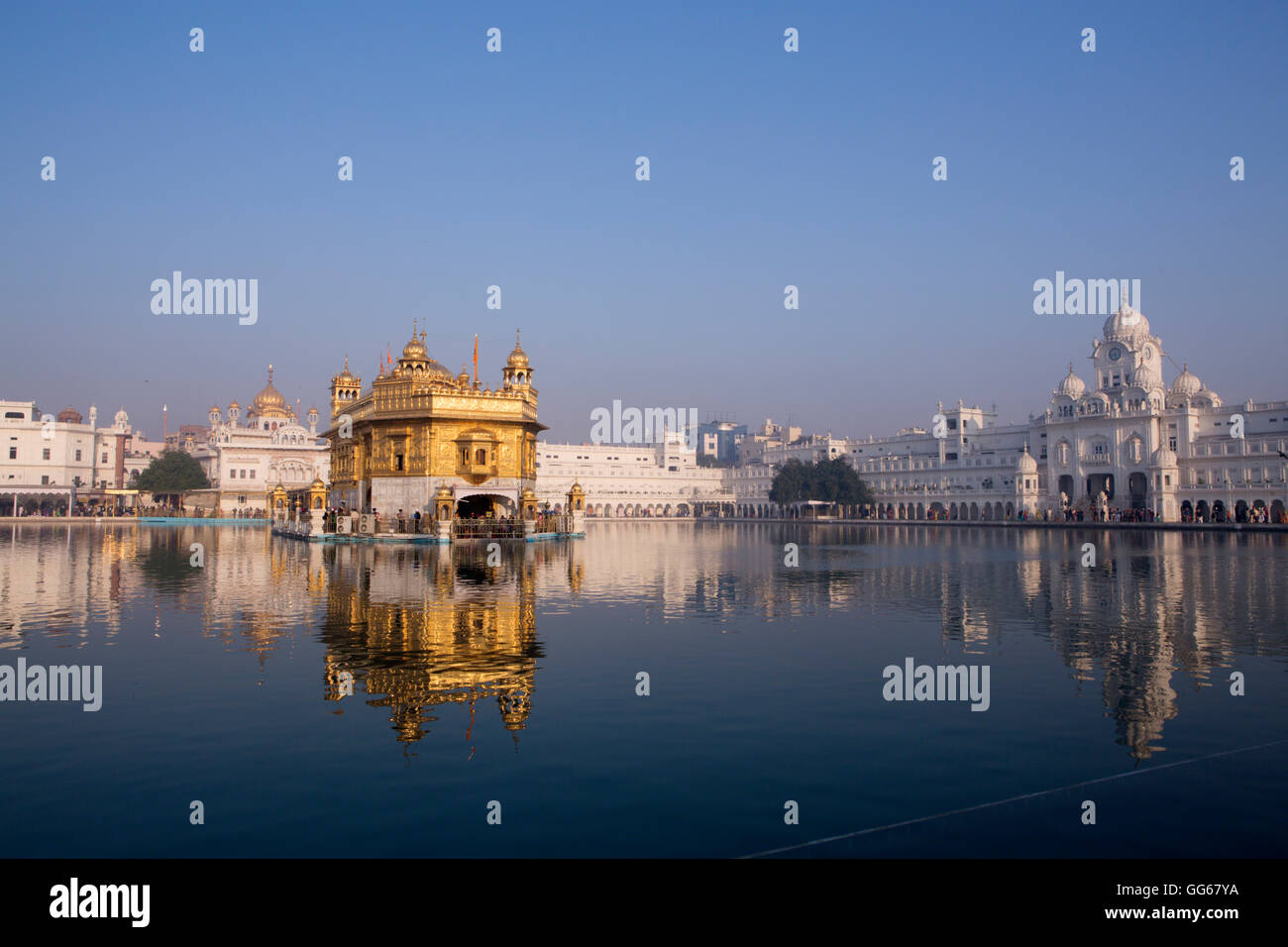 Golden temple amritsar dawn hi-res stock photography and images - Alamy