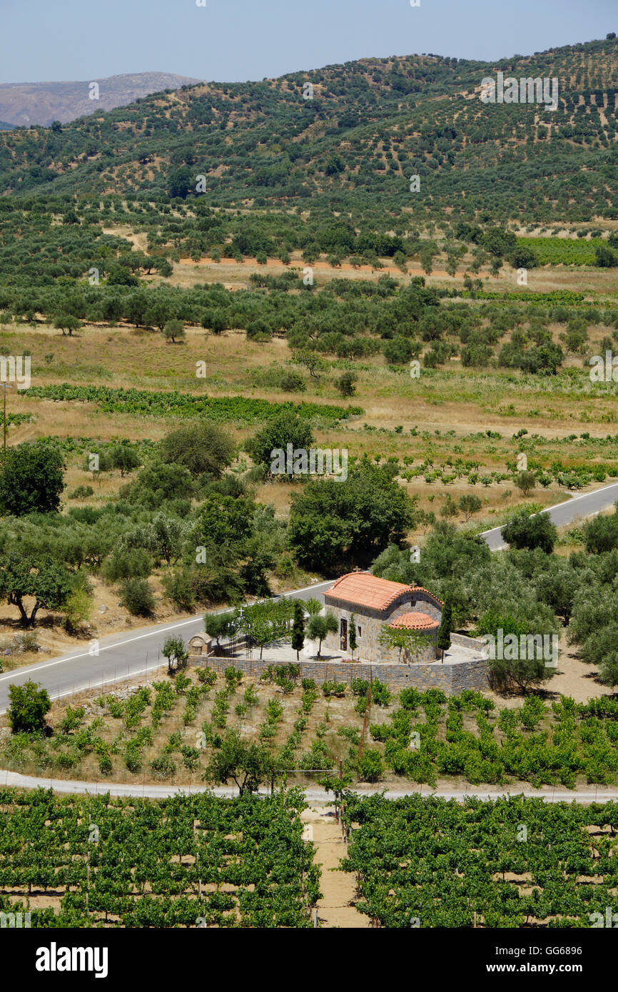 Lassithi Plateau, Crete Stock Photo