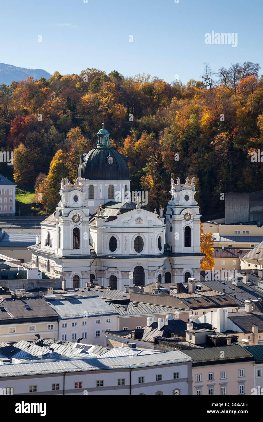 Collegiate church, Salzburg Stock Photo