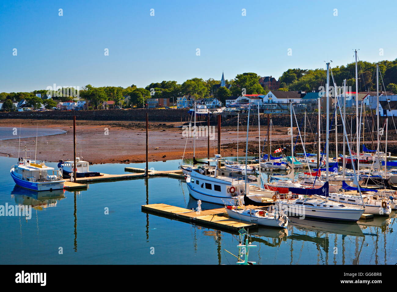 Digby, Bay of Fundy, Nova Scotia Stock Photo Alamy